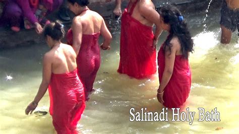 indian hot girl bath|open holy bath ganga pooja.